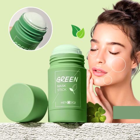 NOUVEAU MASQUE DE VISAGE AU THÉ VERT ACTION RAPIDE.