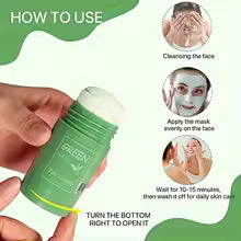 NOUVEAU MASQUE DE VISAGE AU THÉ VERT ACTION RAPIDE.